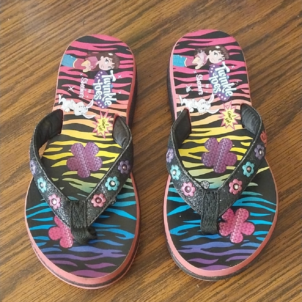 Skechers Black and Pink Shoes no size - Picture 2 of 8